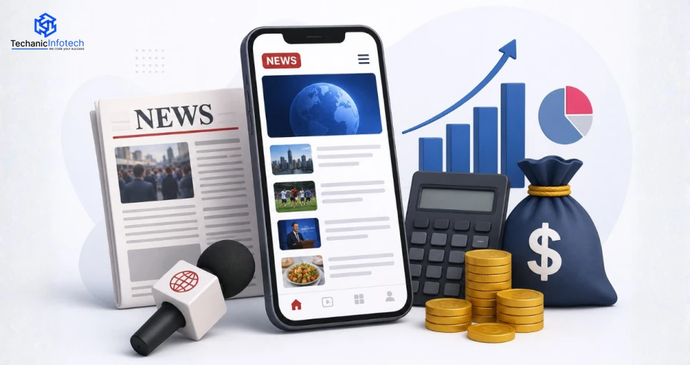 News App Development Cost: Complete Guide for Startups in 2026